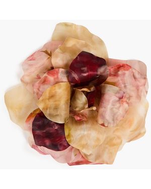 Zimmermann Printed Silk Brooch - Multicolor