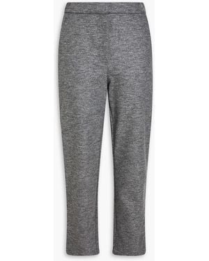 Jonathan Simkhai Hayley Cropped Jersey Track Trousers - Grey