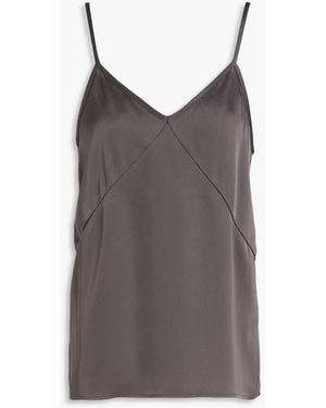 A.Emery Iris Satin Camisole - Brown