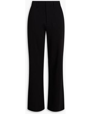 Rag & Bone Shea Ponte Straight-Leg Trousers - Black