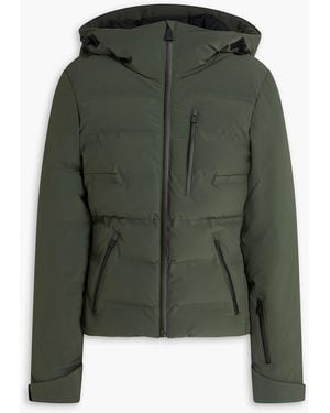 Aztech Mountain Nuke Quilted Down Ski Jacket - Green