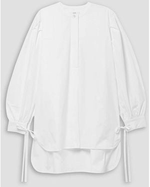 Co. Oversized Tton-poplin Shirt - White