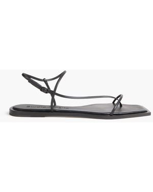 STUDIO AMELIA Leather Sandals - Black