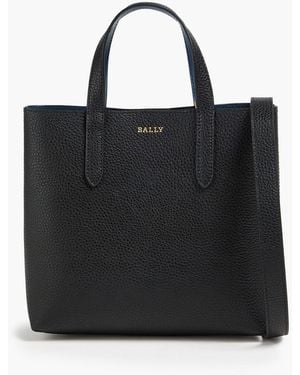Bally Rory Pebbled-Leather Tote - Black