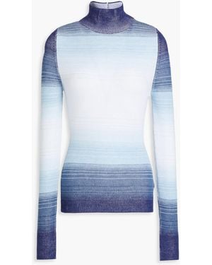 CORDOVA Aurora Dégradé Merino Wool Jumper - Blue