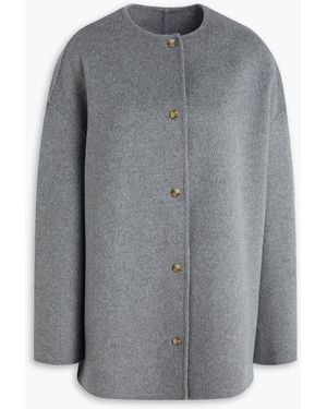 Loulou de Saison Dunne Wool And Cashmere-Blend Coat - Grey