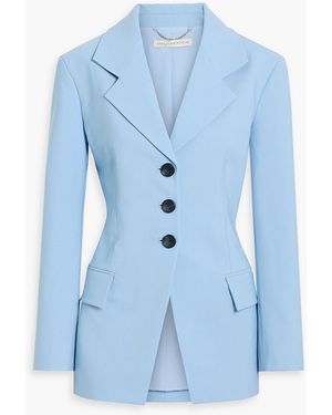 Emilia Wickstead Bayamo Crepe Blazer - Blue