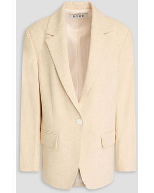 Rohe Tweed Blazer - Natural