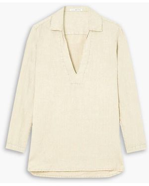 James Perse Linen-canvas Shirt - Natural