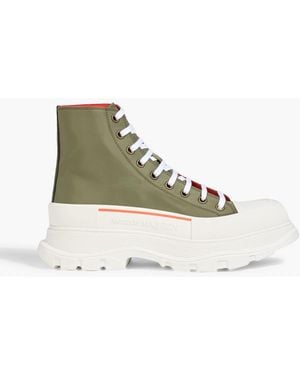 McQueen Tread Slick Shell Hiking Boots - Green