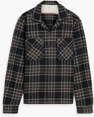 Alex Mill Ethan Checked Cotton-Flannel Shirt - Black