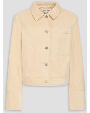 Alex Mill Camden jacke aus baumwollcord - Natur