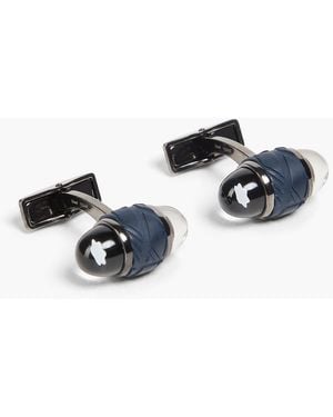Montblanc Resin Cufflinks - Blue