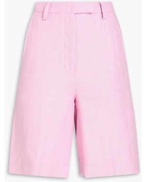 REMAIN Birger Christensen Kiki Linen Shorts - Pink