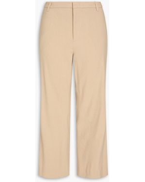 Vince Kick-flare-hose aus einer leinenmischung - Natur