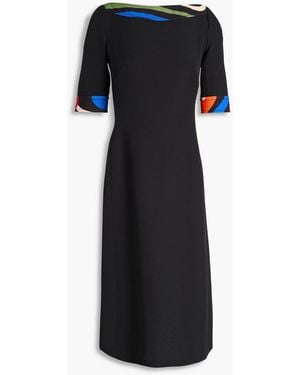 PUCCI Printed Stretch-crepe Dress - Black