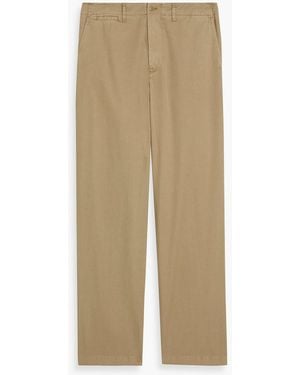 Alex Mill Miller Cotton-Twill Chinos - Natural