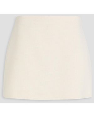 Theory Tweed Mini Skirt - Natural