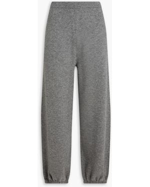 Theory Cashmere Track Trousers - Grey
