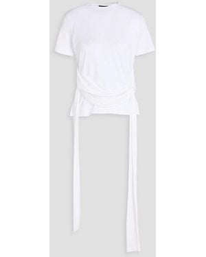 Theory Pima Cotton-Jersey T-Shirt - White