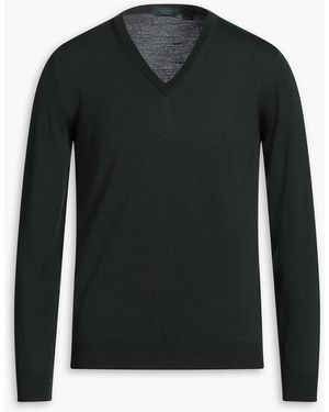 Slowear Wool-Blend Jumper - Black