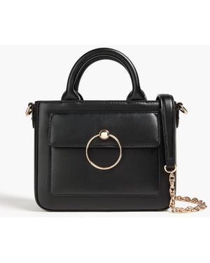 Claudie Pierlot Leather Tote - Black