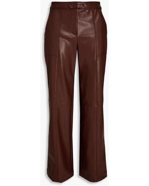 Jonathan Simkhai Mackenzie Straight-Leg Trousers - Brown