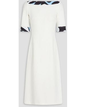 PUCCI Printed Stretch-crepe Dress - Black