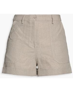 Casa Raki Agusta Linen Shorts - Natural