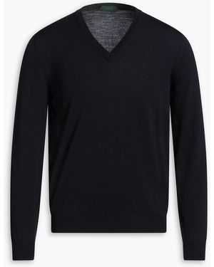 Slowear Wool-Blend Jumper - Blue