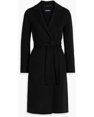 Max Mara Pauline Wool-Felt Coat - Black
