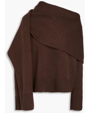 Jonathan Simkhai Wool And Cashmere-Blend Jumper - Brown