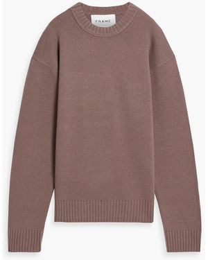 FRAME Cashmere Sweater - Brown