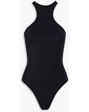 The Attico Matte swimsuit - Schwarz
