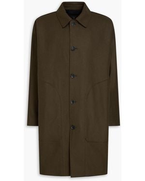 Rag & Bone Marshall Wool-Blend Felt Coat - Green