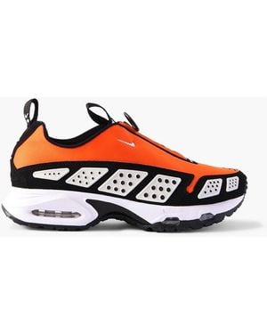 Nike Air Max Sndr Rubber-Trimmed Scuba Trainers - Orange