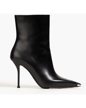 McQueen Ankle boots aus leder - Schwarz