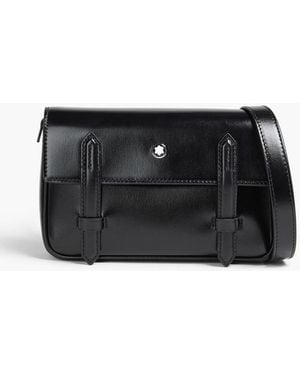 Montblanc Messenger bag "meisterstück" aus glanzleder - Schwarz