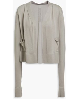 Rick Owens Cashmere Cardigan - Grey