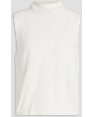 Vince Wool-blend Vest - White