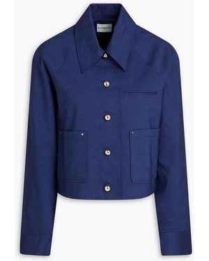 Claudie Pierlot Woven Jacket - Blue