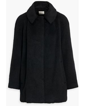 Loulou de Saison Jakob Alpaca And Wool-Blend Jacket - Black