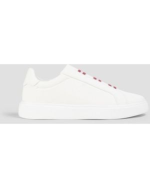 Bally Blayze pebbled-leather sneakers - Weiß