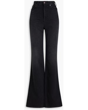 Acne Studios High-rise Flared Jeans - Black