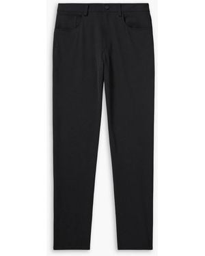 G/FORE Golf Straight-Leg Tech-Twill Trousers - Black