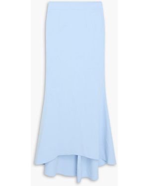 Safiyaa Crepe Maxi Skirt - Blue