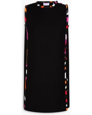 PUCCI Cotton-piqué Mini Dress - Black