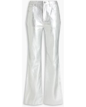 STAUD Chisel Straight-Leg Trousers - White
