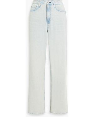 Rag & Bone Logan High-rise Wide-leg Jeans - White