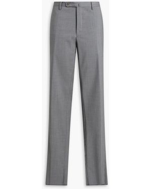 Slowear Matty Wool-Blend Trousers - Grey